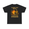 Flames Test Metal – Courage Firefighter Tee